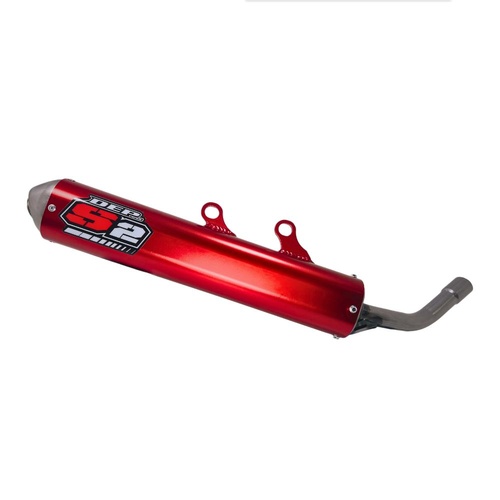 DEP Pipes Beta RR 200 2019-2025 Red 2 Stroke MX Silencer