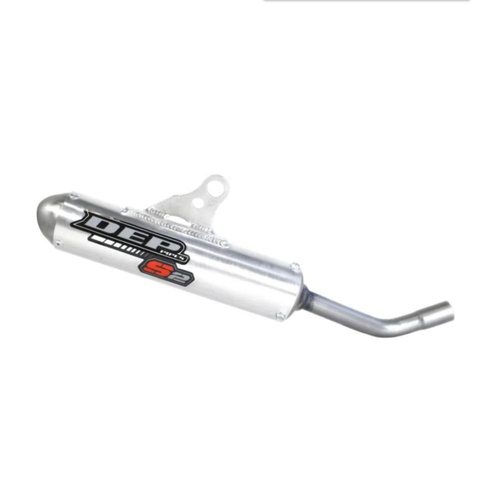 DEP Pipes Fantic XE 125 2022-2025 Silver 2 Stroke MX Silencer