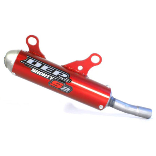 DEP Pipes Gas Gas Red 2 Stroke Shorty Silencer - MC 125 2021-2023 (Must Use DEP Chamber)