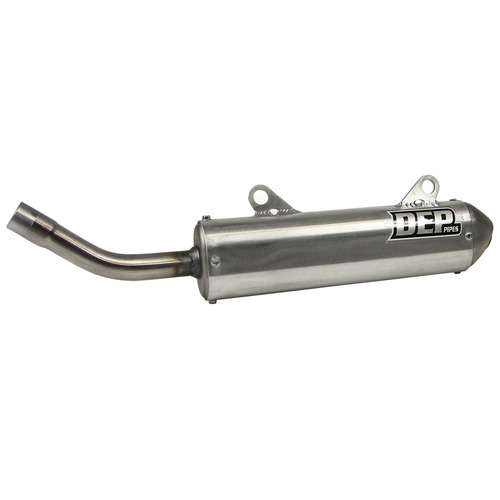 DEP Pipes Honda Silver 2 Stroke MX Silencer - CR 250 R 1992-1996