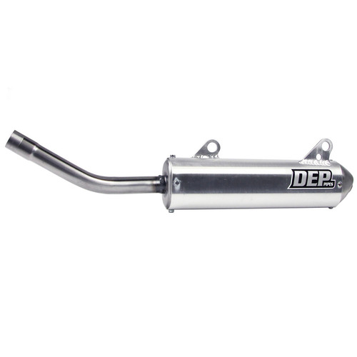 DEP Pipes Honda Silver 2 Stroke MX Silencer - CR 250 R 1997-1999