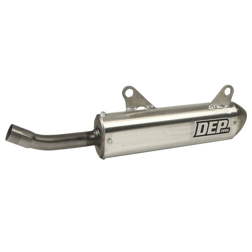 DEP Pipes Honda Silver 2 Stroke MX Silencer - CR 250 R 2002-On