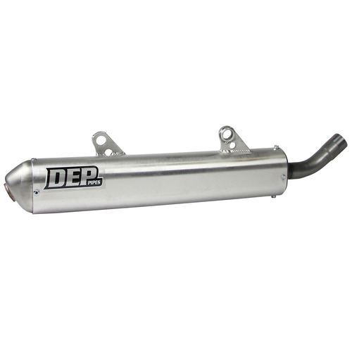 DEP Pipes Honda Silver 2 Stroke MX Silencer - CR 500 R 1992-2003