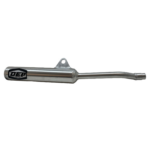 DEP Pipes Honda Silver 2 Stroke Road Silencer - MTX 50