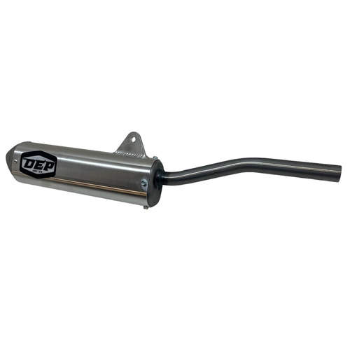 DEP Pipes Honda Silver 2 Stroke Road Silencer - MTX 125
