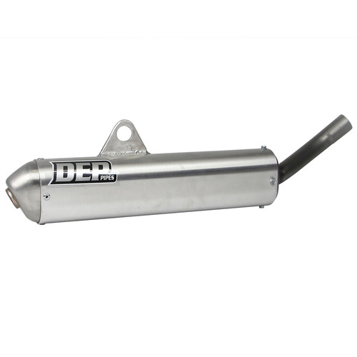 DEP Pipes Honda Silver 2 Stroke Road Silencer - CRM 250 (DEPH2908)