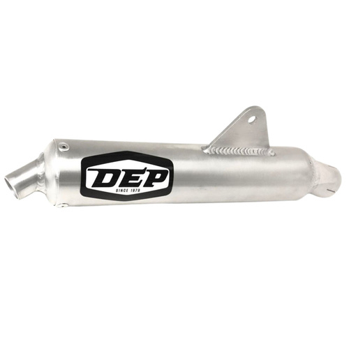 DEP Pipes Honda Silver 2 Stroke Trial Silencer - TL 125 HIGH BOY