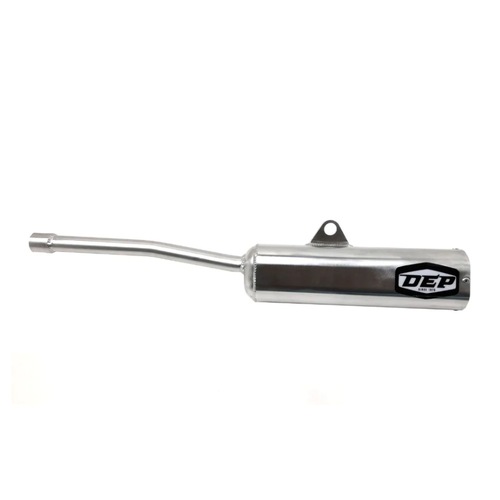 DEP Pipes Kawasaki Silver 2 Stroke Trail Silencer - KE 175