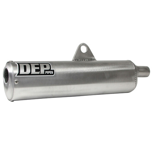 DEP Pipes Maico Silver 2 Stroke Silencer - 400 1981-1982
