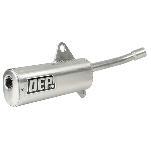 DEP Pipes Suzuki Silver 2 Stroke MX Silencer - RM 125 1983