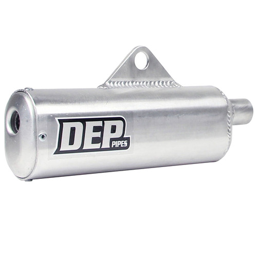 DEP Pipes Suzuki Silver 2 Stroke MX Silencer - RM 125 1984-1985