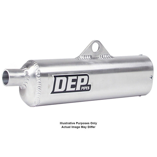 DEP Pipes Suzuki Silver 2 Stroke MX Silencer - RM 125 1986-1987
