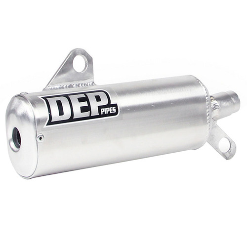 DEP Pipes Suzuki Silver 2 Stroke MX Silencer - RM 125 1992