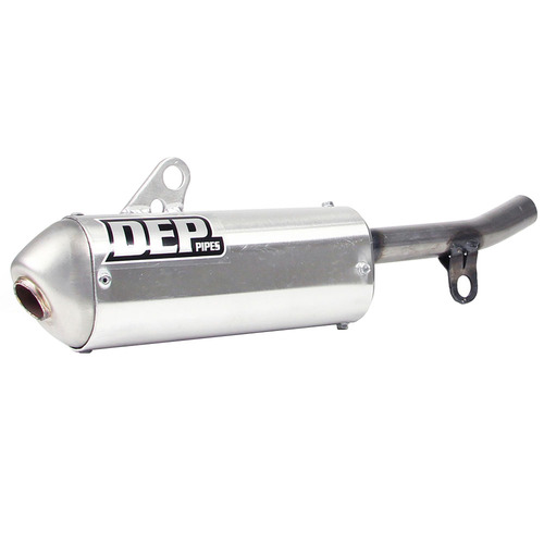 DEP Pipes Suzuki Silver 2 Stroke MX Silencer - RM 125 1993-1995
