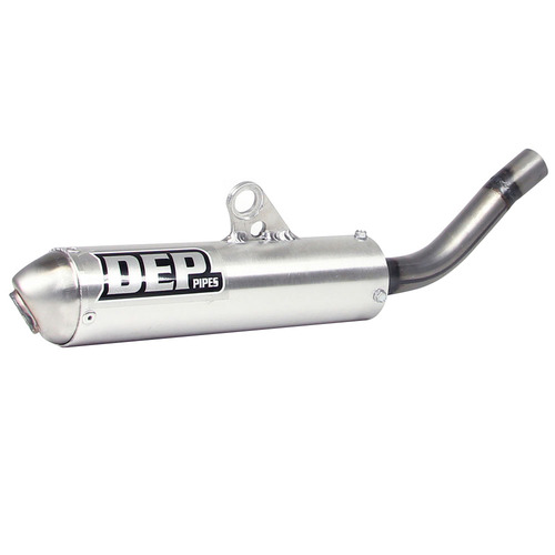 DEP Pipes Suzuki Silver 2 Stroke MX Silencer - RM 125 1996-2000