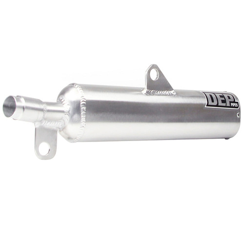 DEP Pipes Suzuki Silver 2 Stroke MX Silencer - RM 250 1989-1990