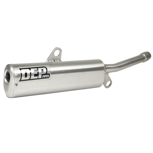 DEP Pipes Suzuki Silver 2 Stroke MX Silencer - RM 250 1991