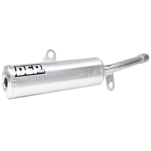 DEP Pipes Suzuki Silver 2 Stroke MX Silencer - RM 250 1992