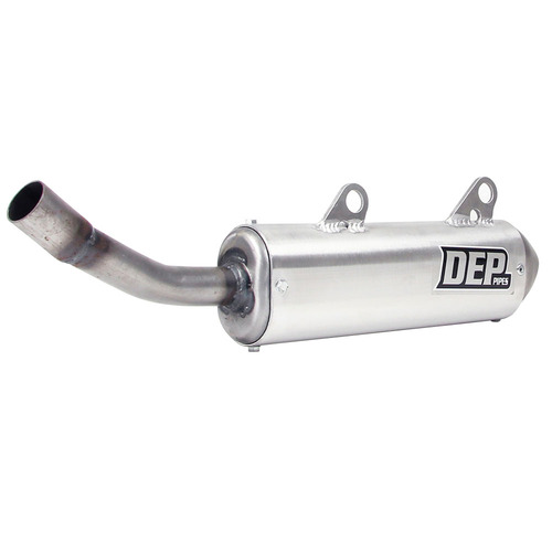 DEP Pipes Suzuki Silver 2 Stroke MX Silencer - RM 250 1996-2000