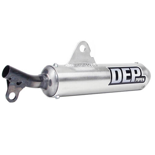 DEP Pipes Suzuki Silver 2 Stroke MX Silencer - RM 85 1989-On