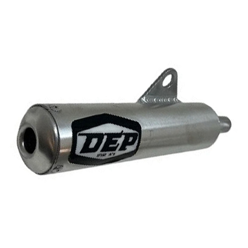 DEP Pipes Suzuki Silver 2 Stroke Trail Silencer - TS 50 X