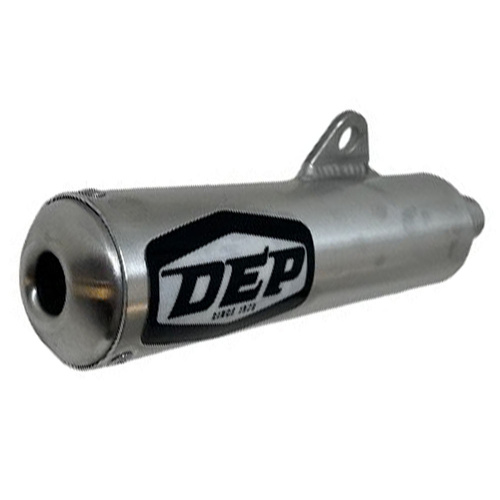 DEP Pipes Suzuki Silver 2 Stroke Trail Silencer - TS 125 ER