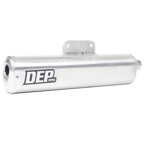 DEP Pipes Suzuki Silver 2 Stroke Trail Silencer - PE 175 1979-1981