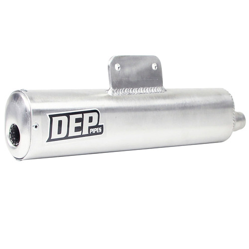 DEP Pipes Suzuki Silver 2 Stroke Trail Silencer - PE 400 1982-1983
