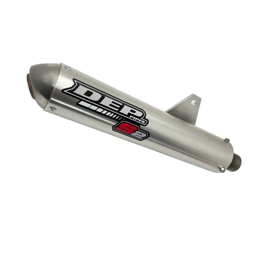 DEP Pipes Suzuki Silver 2 Stroke Sports Road Silencer - RG 125 F GAMMA (DEPS2915)