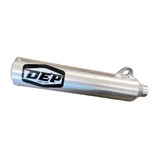 DEP Pipes Suzuki Silver 2 Stroke Trail Silencer - TS 250 ER 1979-1981