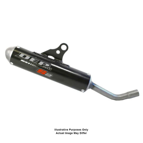 DEP Pipes Gas Gas Black 2 Stroke MX Silencer - MC 65 2024-On