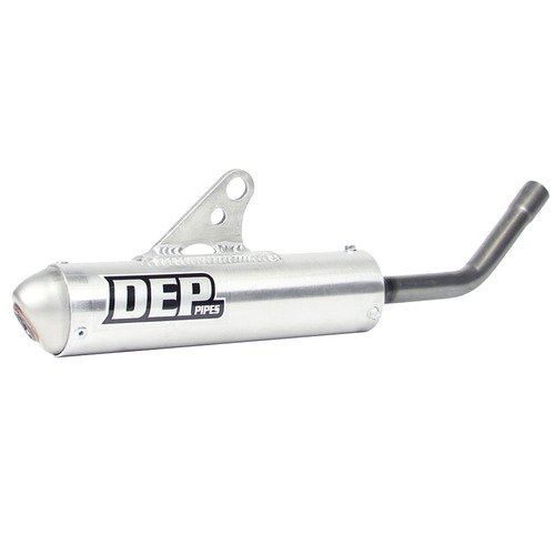 DEP Pipes Gas Gas Silver 2 Stroke MX Silencer - MC 85 2021-2024 (Must Use DEP Chamber)