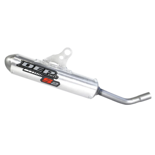 DEP Pipes Gas Gas MC 85 2025 Silver 2 Stroke MX Silencer (Must Use DEP Chamber)