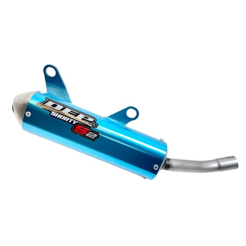 DEP Pipes Fantic Blue 2 Stroke Shorty Silencer - XX 250 2022-On