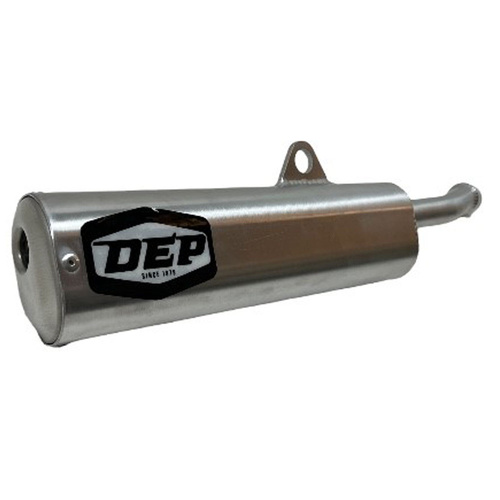 DEP Pipes Yamaha Silver 2 Stroke Trail Silencer - IT 175