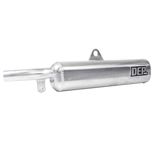 DEP Pipes Yamaha Silver 2 Stroke Trail Silencer - IT 465 1983