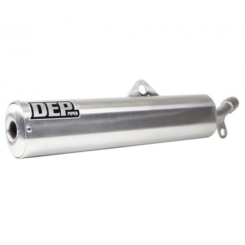 DEP Pipes Yamaha Silver 2 Stroke Enduro Silencer - WR 200 1991-2005