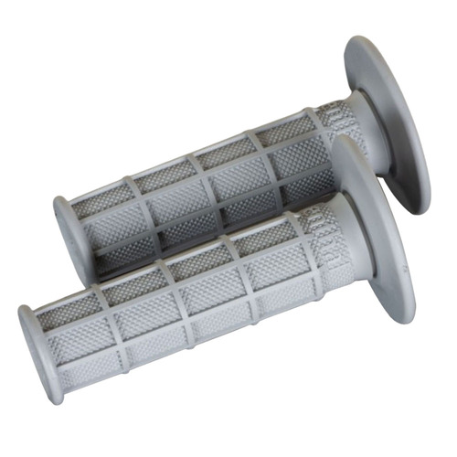 Renthal Light Grey Soft Full Waffle MX Grips