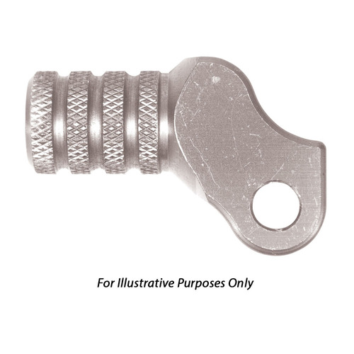 Hammerhead Silver Gear Lever Knurled Tip with Hardware