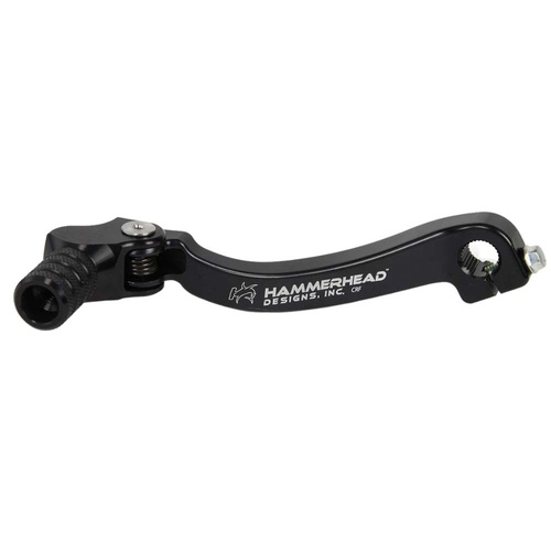 Hammerhead Honda CRF 250 R 2021-2022 Black Gear Lever With Customisable Knurled Tip +15mm (boot size 13)