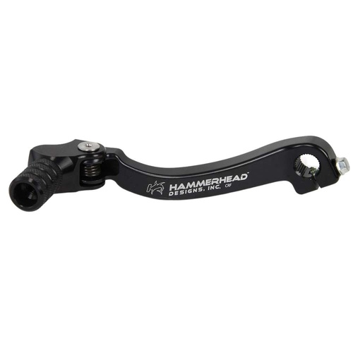 Hammerhead Honda MSX 125 GROM 2014-2019 Black Wide Gear Lever With Customisable Knurled Tip +0mm (boot size 8-9)