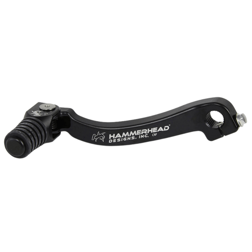 Hammerhead Honda MSX 125 GROM 2014-2019 Black Gear Lever With Customisable Rubber Tip +5mm (boot size 10)
