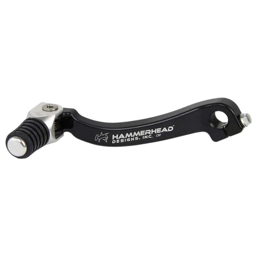Hammerhead Honda MSX 125 GROM 2014-2019 Silver Gear Lever With Customisable Rubber Tip +10mm (boot size 11-12)