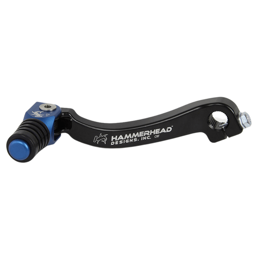 Hammerhead KTM 530 EXC-F 2009-2011 Blue Gear Lever With Customisable Rubber Tip +0mm (boot size 8-9)