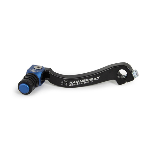Hammerhead KTM 400 SX 2000-2002 Blue Gear Lever With Customisable Rubber Tip +15mm (boot size 13)