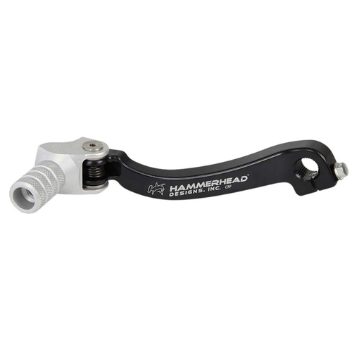 Hammerhead Husqvarna FE 450 2016 Silver Gear Lever With Customisable Knurled Tip +20mm (boot size 14+)