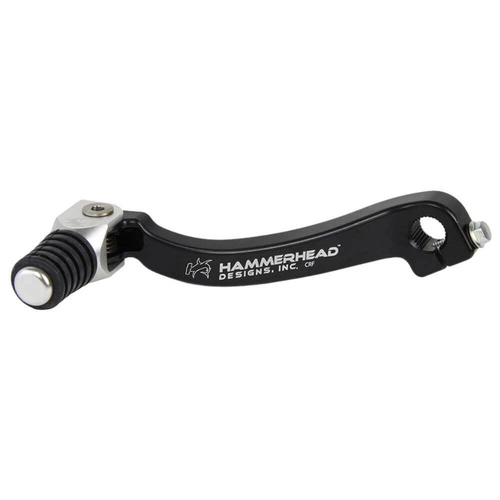 Hammerhead Husqvarna TE 300 2014-2016 Silver Gear Lever With Customisable Rubber Tip -5mm (boot size 7)