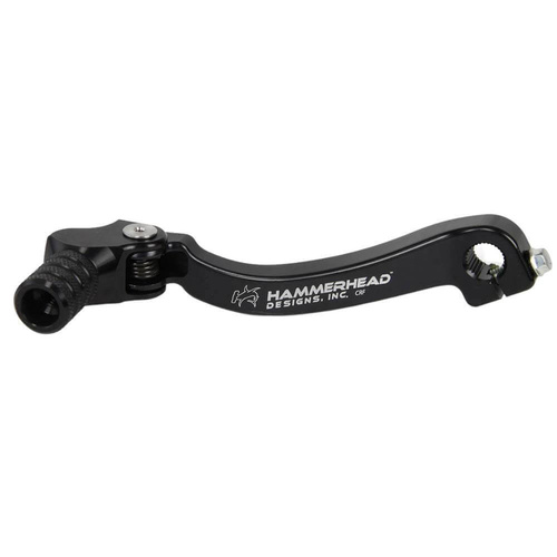 Hammerhead Husqvarna TC 250 2014-2016 Black Gear Lever With Customisable Knurled Tip +5mm (boot size 10)