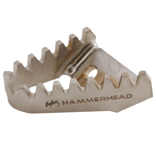 Hammerhead Titanium Tip for OEM Brake Pedals - KTM / Husqvarna / Gas Gas All OEM Brake Pedals 2016-2023