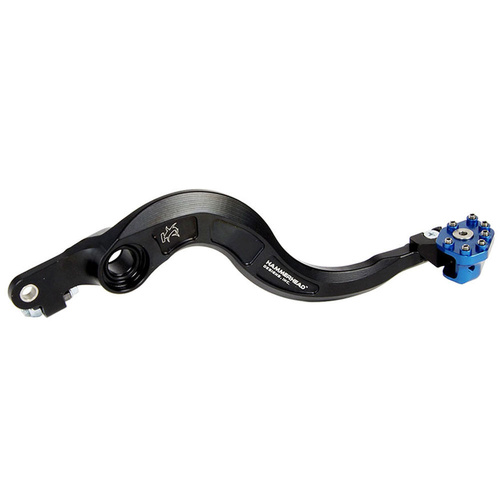 Hammerhead Yamaha WR 450 F 2024-2026 CNC Alloy Blue Brake Pedals Rotating Tip